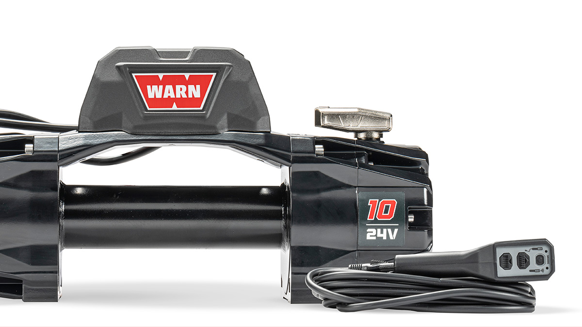 Warn VR EVO 10 sähkövinssi myös 24 volttisena