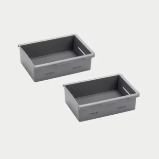 Decked Stash Bins tarvikelaatikko 1,5l matala