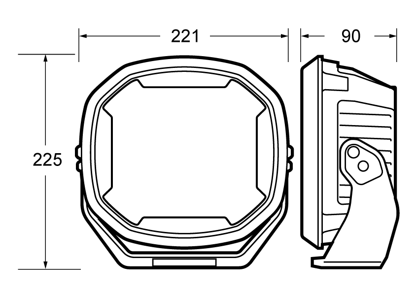 Vision X Explora EX-DLE40S mittakuva