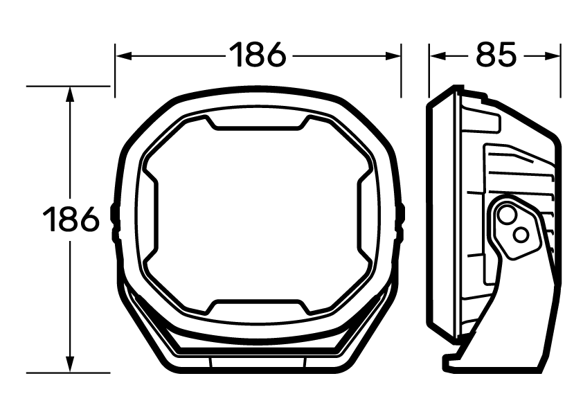 Vision X Explora EX-DLXE24S mittakuva